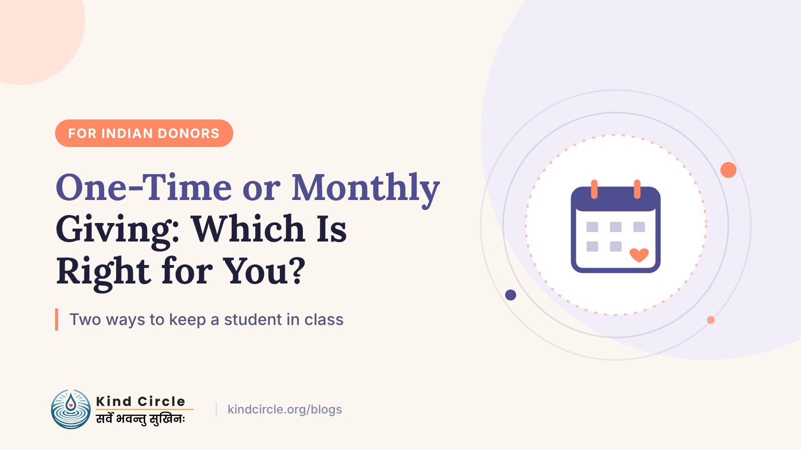 One-Time or Monthly Giving: Which Is Right for You?