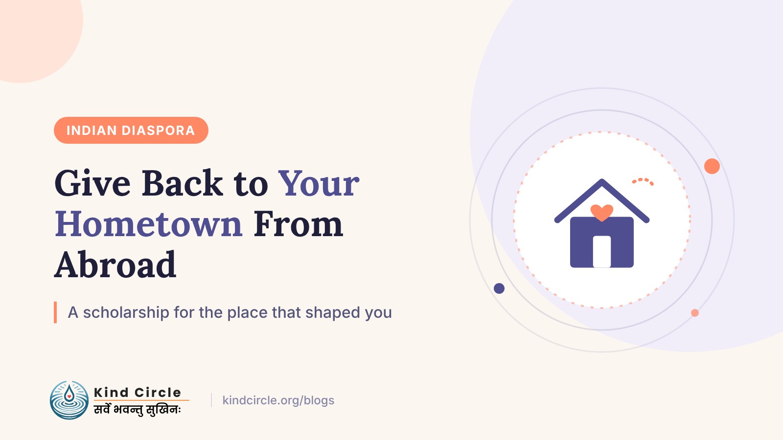 Giving Back to Your Hometown From Abroad: A Guide for the Indian Diaspora