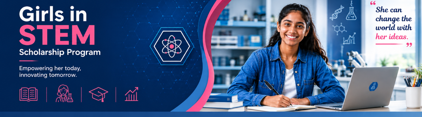 Scholarship for Girls Pursuing STEM Courses
