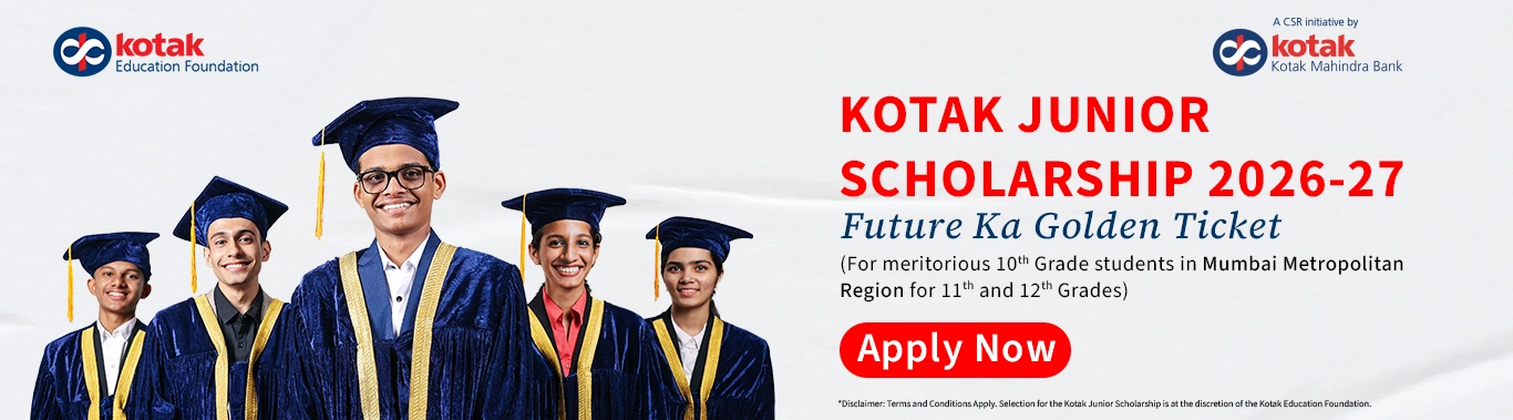 Kotak Junior Scholarship Program 2026-27