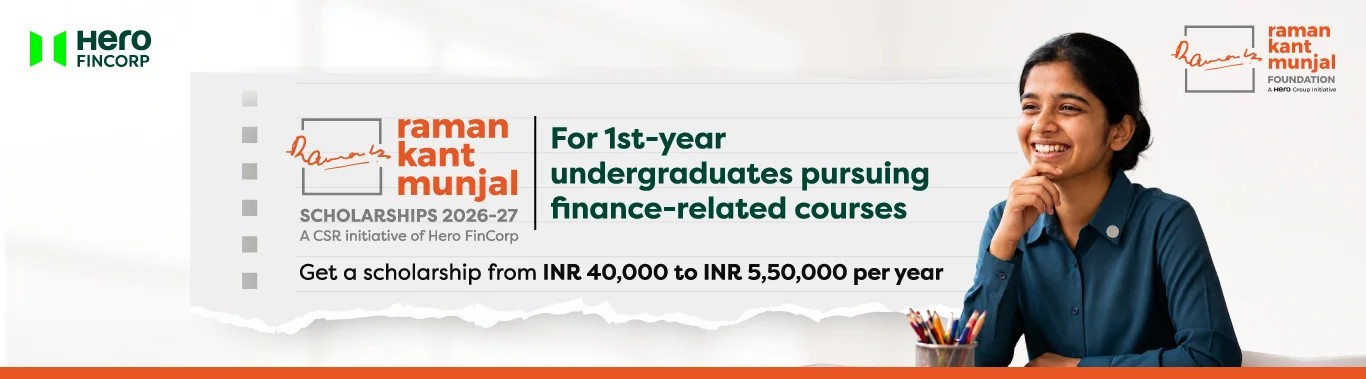 Raman Kant Munjal Scholarship Online Form 2026